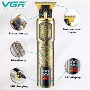 VGR-V-073-Professional-Hair-Trimmer-with-LED-Display-pricr in bd