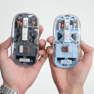 WIWU Crystal Transparent Wireless Mouse