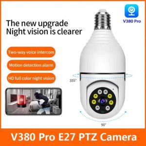 V380 PRO E27 360 Degree 1080P Wireless Home Security IP Camera Price in BD