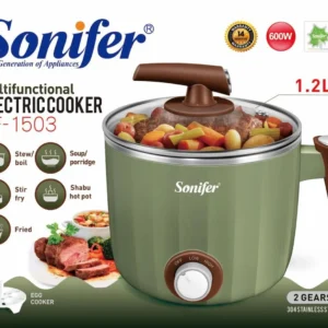 Sonifer SF-1503 Multifunctional Electric Cooker – 1.2L in Bangladesh